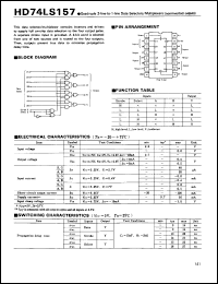 Click here to download HD74LS157 Datasheet