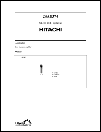 Click here to download 2SA1374 Datasheet