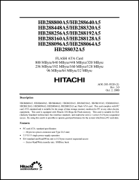 Click here to download HB288064A5 Datasheet