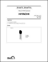 Click here to download 2SA673D Datasheet