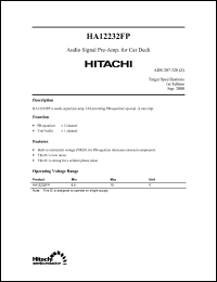 Click here to download HA12232 Datasheet