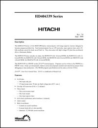 Click here to download HD404338FS Datasheet