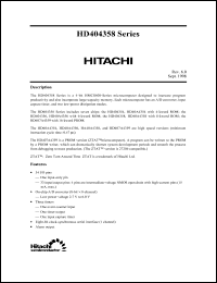 Click here to download HD404356H Datasheet