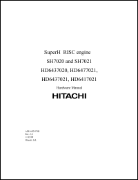 Click here to download HD6417021 Datasheet