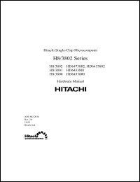 Click here to download HD6433800FP Datasheet