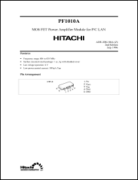 Click here to download PF1010A Datasheet