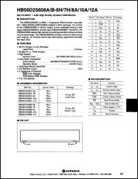 Click here to download HB56D25608B10A Datasheet