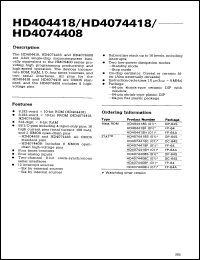 Click here to download HD404418S Datasheet