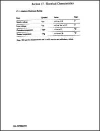 Click here to download HD641016YP10 Datasheet