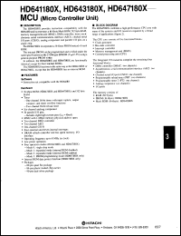 Click here to download HD641180XP8L Datasheet