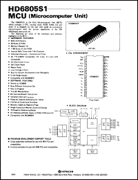 Click here to download HD6805S6P Datasheet