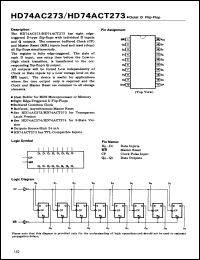 Click here to download HD74AC273FP Datasheet