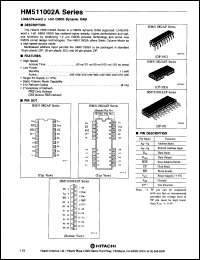 Click here to download HM511002JP10S Datasheet