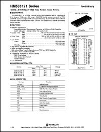 Click here to download HM538121JP15 Datasheet