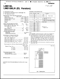 Click here to download LM016LN Datasheet