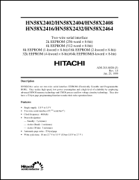 Click here to download HN58X2432FP Datasheet