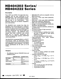 Click here to download HD404202S Datasheet