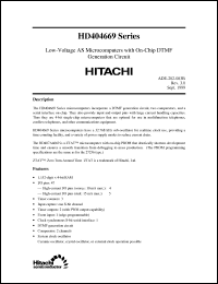 Click here to download HD40A4668H Datasheet