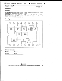 Click here to download HA11545A Datasheet