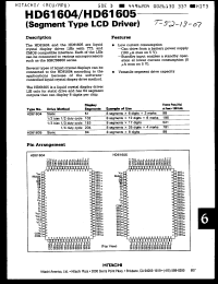 Click here to download HD61604 Datasheet