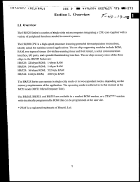 Click here to download HD6413258P6 Datasheet