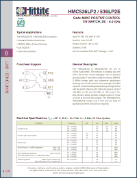 Click here to download HMC536LP2 Datasheet