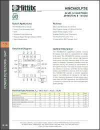 Click here to download HMC662LP3 Datasheet