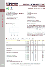 Click here to download HMC482ST89E Datasheet