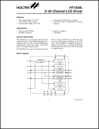 Click here to download HT1609L Datasheet