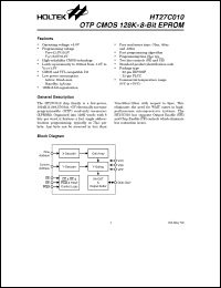 Click here to download HT27C010 Datasheet