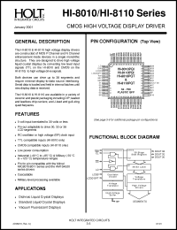 Click here to download HI-8110J-85 Datasheet