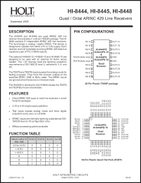 Click here to download HI-8444PSIF-10 Datasheet