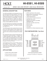 Click here to download HI-8589PJI-10 Datasheet