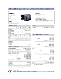 Click here to download HF105F-4L018DK-1ZWTXXX Datasheet