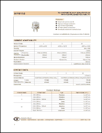 Click here to download HF9110-00903I Datasheet