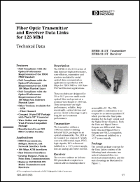 Click here to download HFBR-1115T Datasheet