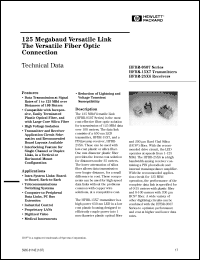 Click here to download HFBR-2536 Datasheet