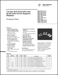 Click here to download HDSP-360X Datasheet