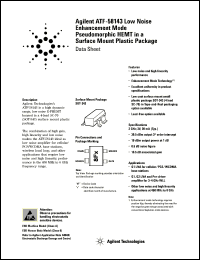 Click here to download ATF-58143-TR1G Datasheet