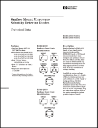 Click here to download HSMS-2860 Datasheet