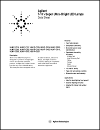 Click here to download HLMP-C317-X0000 Datasheet