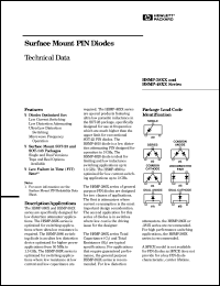 Click here to download HSMP-3864 Datasheet