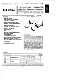 Click here to download HDSP3731 Datasheet