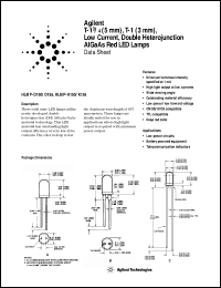 Click here to download HLMP-D155-100DD Datasheet