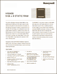 Click here to download HX6408-VRM Datasheet