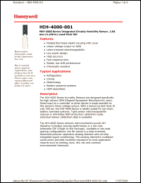 Click here to download HIH-4000-001 Datasheet