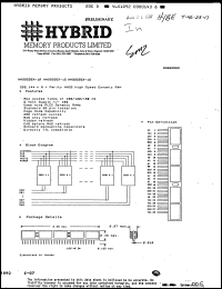 Click here to download HM99256X10 Datasheet