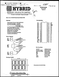 Click here to download HMS6216256I80 Datasheet