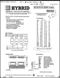 Click here to download HMS621664Z12 Datasheet