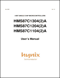 Click here to download HMS87C1302ASK Datasheet